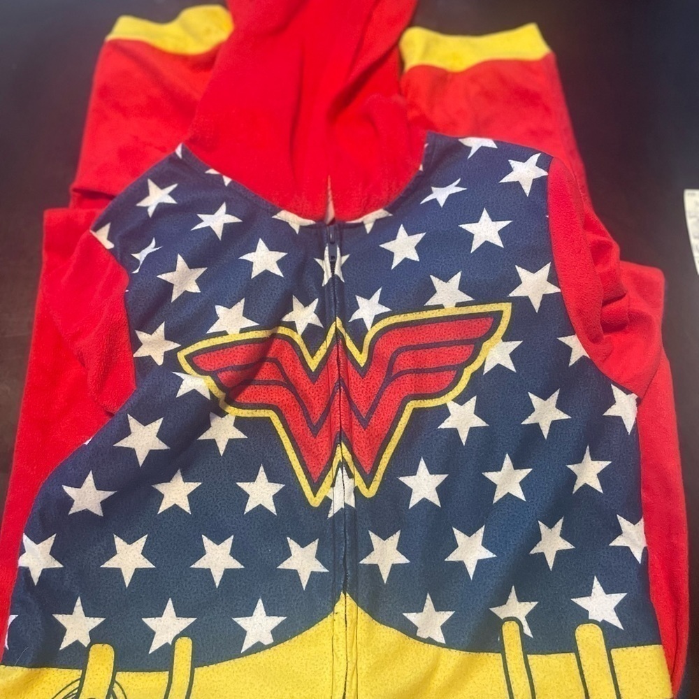 Wonder Woman PJ One Piece Costume Pajama
